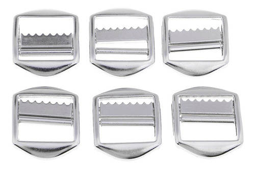 6 Piezas Hebilla Deslizante Metal Tailor Slider Broche De
