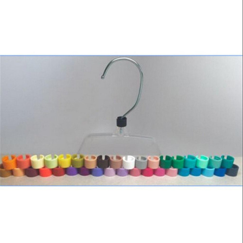 300pcs De Ropa De Tamaño De Suspensión De Color - En Negro