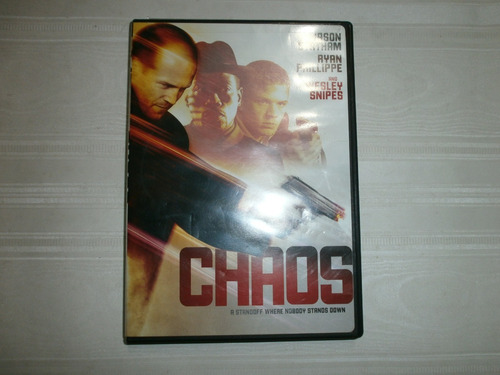 Chaos Wesley Snipes J Statham R Phillippe Dvd 2005 Lionsgate