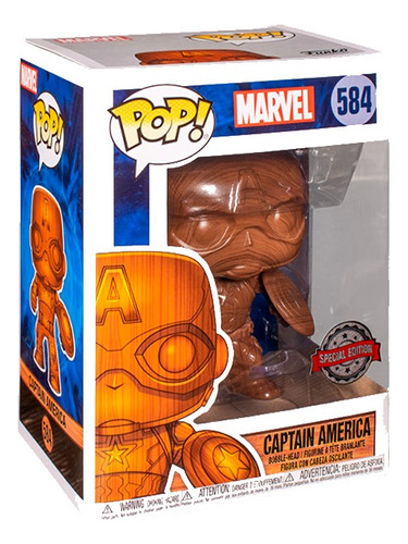 Merceria Capitan America Especial Wood Avengers