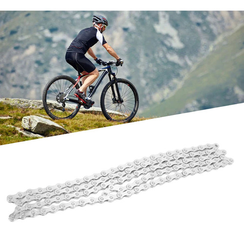 Cadena De Bicicleta De 9 Velocidades, Ligera, De Acero Alead
