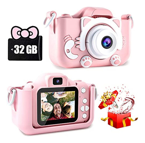 Cámara Digital X5s Cute Cat Mini Cámara Para Niños