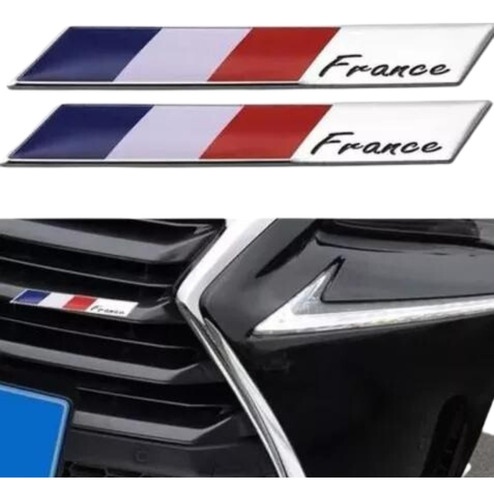 X2 Emblema Insignia Francia X2  Unidades Peugeot Citroen