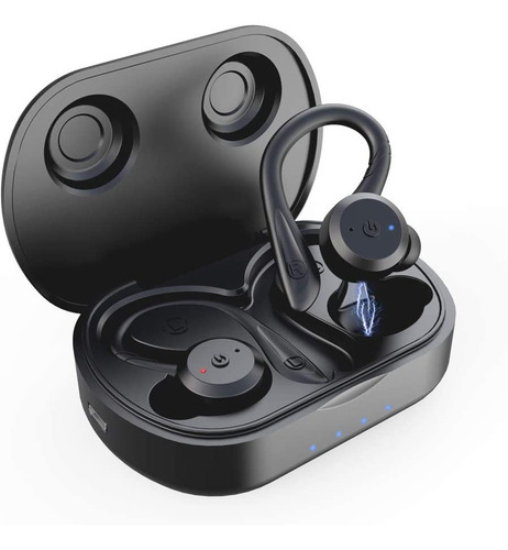 Imagen 1 de 7 de Auriculares Inalambricos Muzili Bluetooth Negro