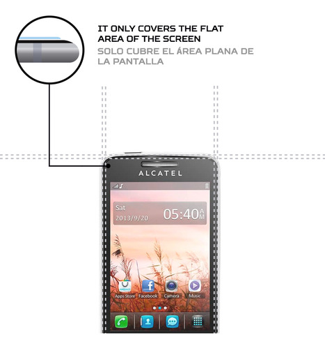 Protector Antishock Para Alcatel One Touch Tribe 3040