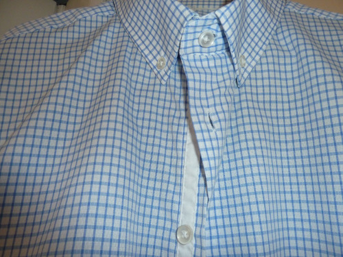 Camisal Importada L Formal,impec,m.corta,ver Medidas (Usado)