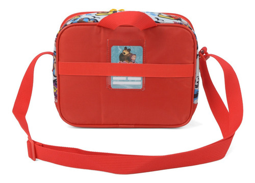 Kit Masha E O Urso Disney Mochila De Rodinha + Lancheira