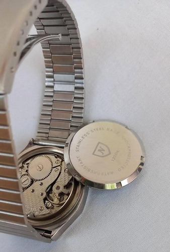Reloj Nivada King 17 Jewels Swiss Plateado Plateado Beige (Usado)