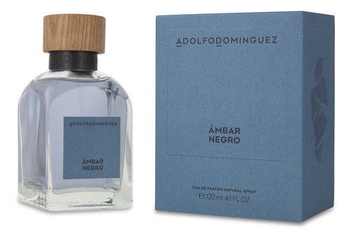 Adolfo Dominguez Ambar Negro Hombre 120 Ml Edp Original