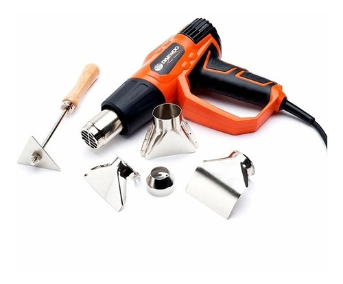 Imagen 5 de 5 de Pistola De Calor Daewoo 2000w Dahg2000b Aire Caliente