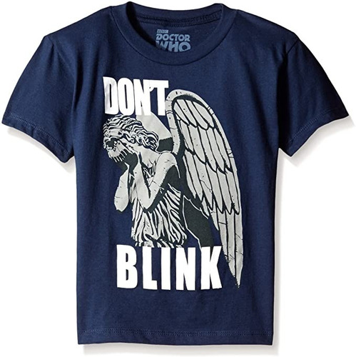 Playera Camiseta Dont Blink No Parpades Dr Who Angeles Unsx