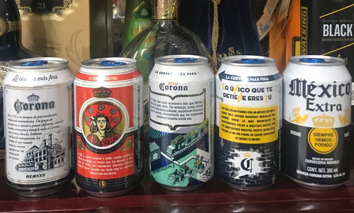 Corona Extra Lata Ediciones 4 Capítulos Y México Extra 355ml (Usado)