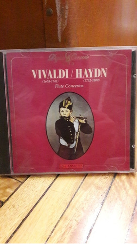 Cd Vivaldi Haydn Flute Concertos. Made In Belgium