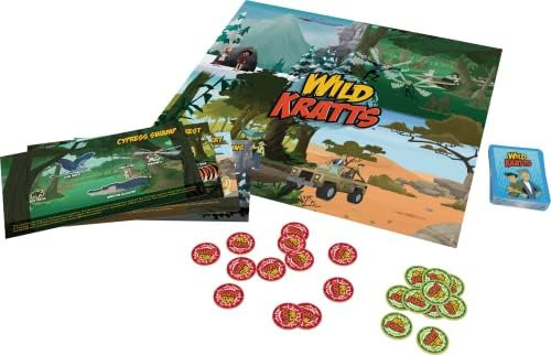 Juego De Memoria Goliath Wild Kratts Habitat Juego De Con A