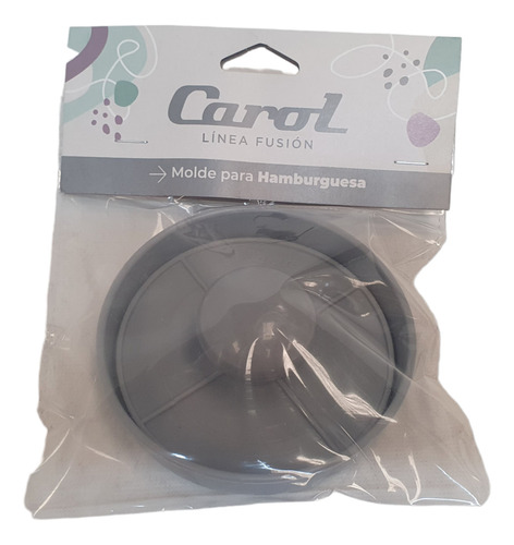 Molde Plastico Para Hamburguesas 10cm - Carol