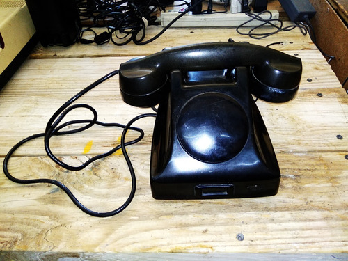  Viejo Teléfono De Baquelita Funciona Es Extención 