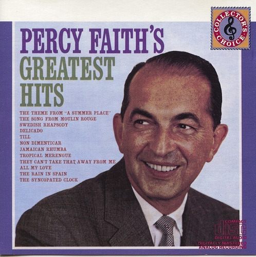 01 Cd: Percy Faith: Percy Faith's Greatest Hits