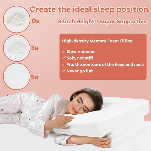Hombys Almohada Para Dormir De Lado Con Orificio Para El Bra