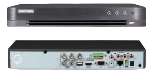 Dvr Hikvision 4 Canales 8 Mpx/4k Entrada Audio