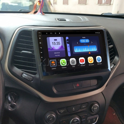 Central Multimídia Jeep Cherokee Android 9