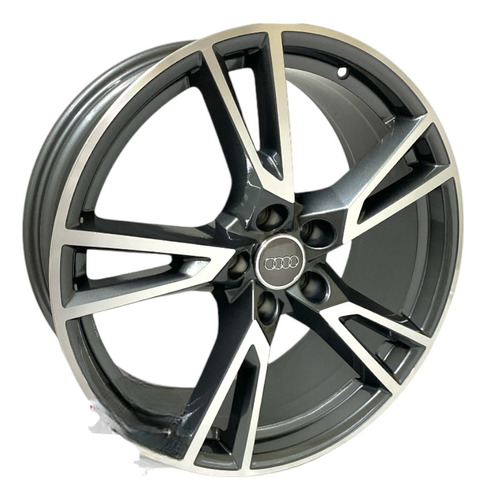 Kit 2 Rines 19x8 5-112 P/audi A6 Rs6 A7 Rs7 A3 Rs3 A4 Rs4 Q5