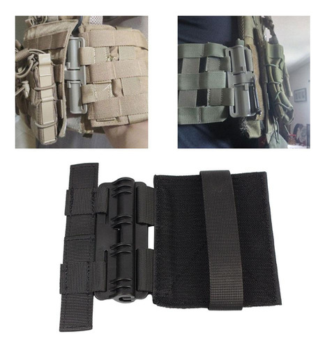 2 Hebilla De Liberación Rápida Molle Para Accesorios De