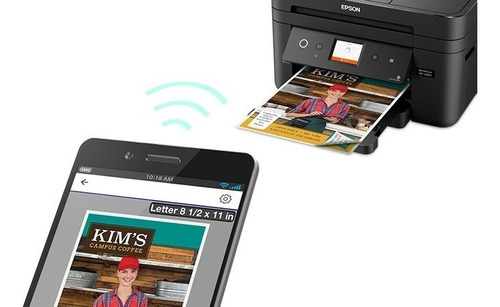 Epson Workforce Wf-2860 Impresora Multifunción 4 En 1 Voltaje 110v Color Negro