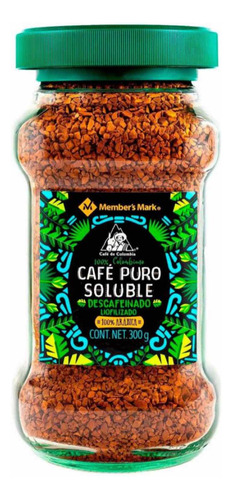 Café Soluble Descafeinado Members Mark 300 G Envío Gratis