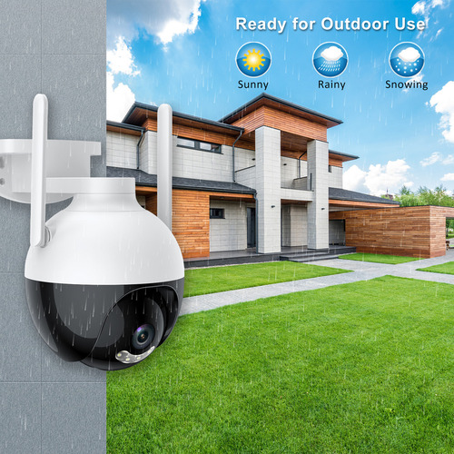 A Cámara Web Wifi Motion Wifi Wifi Exterior Noche 4mp Vision