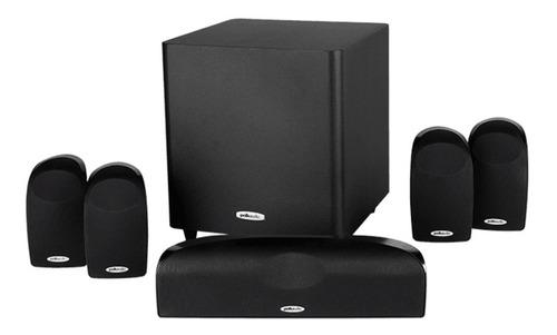 Conjunto Polk Tl1600 5.1 Com Subwoofer Ativo Cor Preto