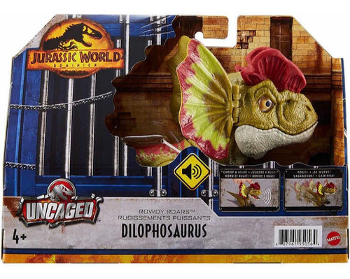 Dinosaurio Dilophosaurus Jurassic World/cdjuguetes