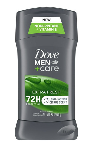 Desodorante Dove Men+care Extra Fresh 2 Unidades (76g)