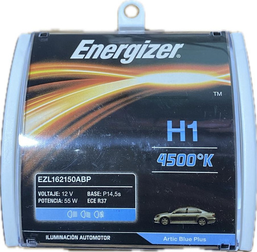 Kit Juego X2 Lamparas H1 4500ºk Energizer 12v 55w