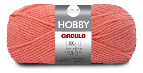 Lã Fio Hobby Círculo 100g 160m Novelo - Tricô E Crochê