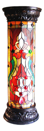 Lampara Pedestal Victoriana 2 Luz 30 Alto