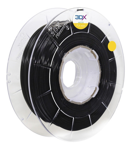 Imagem 1 de 7 de Filamento Pla 1,75 Mm | 1kg | Preto 3dx