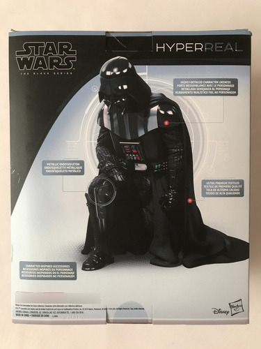 Darth Vader Hyperreal Figura De Lujo Star Wars Black Series (Usado)