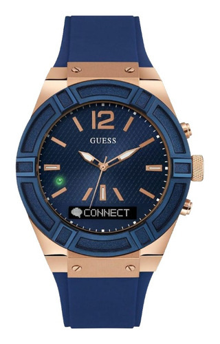 Reloj Hombre Guess | C0001g1 | Original Mileus Color De La Correa Azul