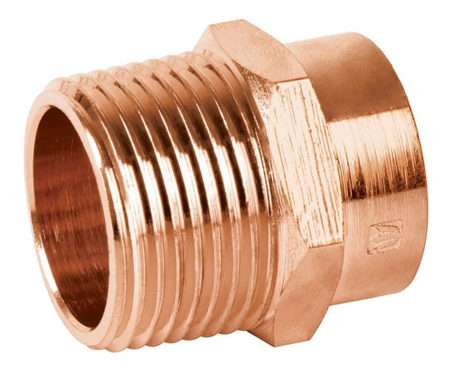 Conector Cobre Rosca Exterior 3/4'' Foset 49654