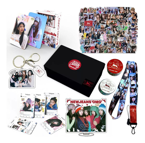 Caja De Regalo Newjeans Album Omg, Conjunto De Accesorios Pe