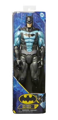 Figura De Acción Batman Dc Tecnológico Bat-tech 30cm | Meses sin intereses