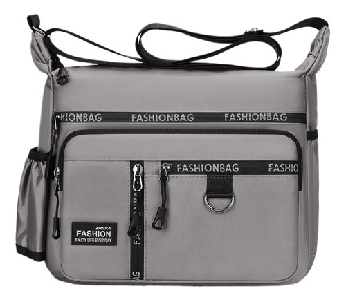 Bolso Bandolera Multibolsillos De Gran Capacidad A La Moda