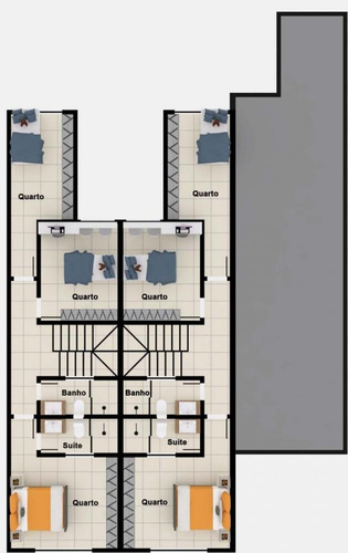 Imagem 12 de 14 de Casa Duplex À Venda, 3 Quartos, 1 Suíte, 2 Vagas, Parque Xangri-la - Contagem/mg - 2311
