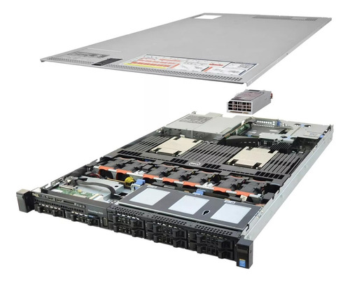 Servidor Dell Poweredge R630 2x 600gb 128gb 2 Xeon E5-2660v3