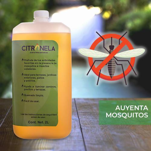Citronela Líquida 2 Litros Repelente Natural Aroma Fresco