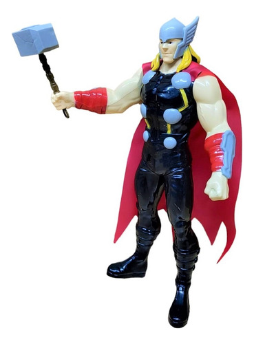 Imagen 2 de 4 de Figura De Accion Thor C/ Martillo 23 Cm ELG 53990