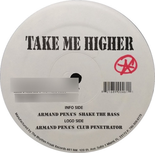 Vinilo Maxi - Armand Pena - Take Me Higher Usa