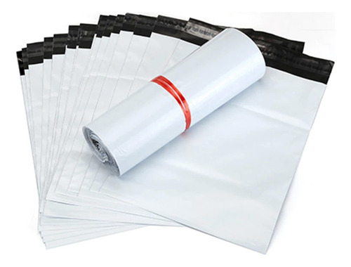 Saco Segurança Livre 12x18 500 Branco Lacre