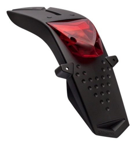 Imagem 4 de 7 de Suporte Porta Placa Raptor Circuit Universal Com Lanterna