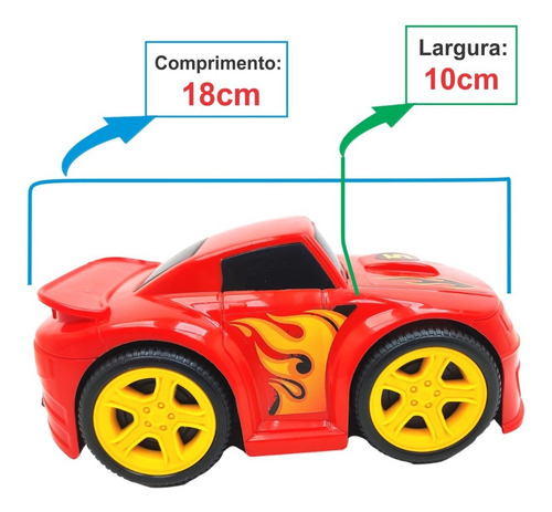 Imagem 2 de 7 de Brinquedo De Meninos Carrinho Esportivo Carro Super Oferta